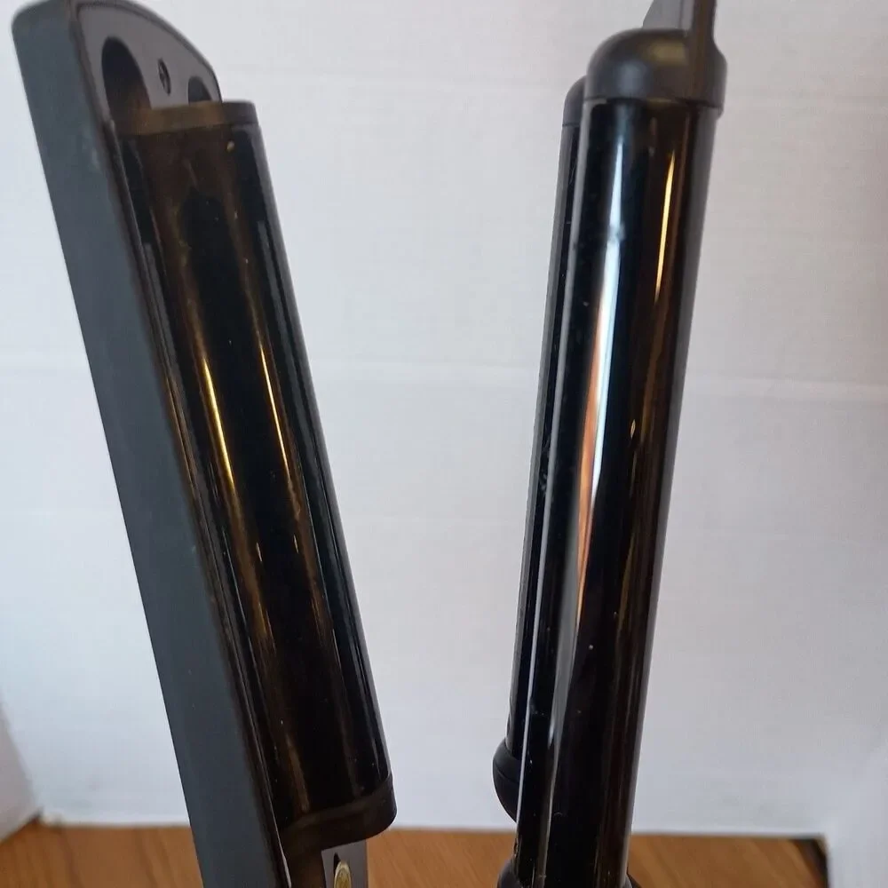 L’ange Le Waver 3 Barrel Waving Iron Black HT020A 70W Tested/Works
